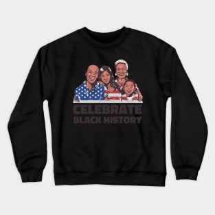 Black History African Americans Martin Luther King Jr Crewneck Sweatshirt